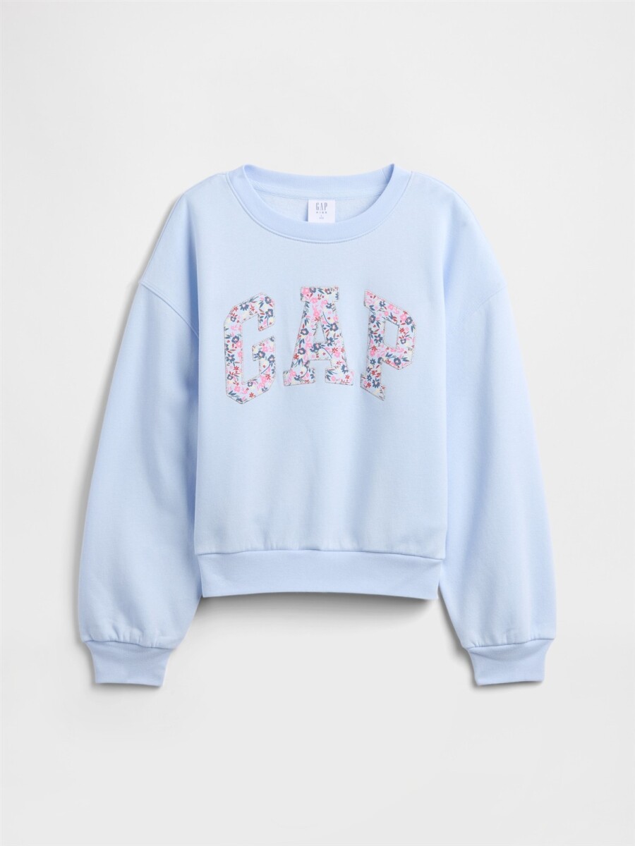 Buzo Deportivo Niña - Blue Floral 