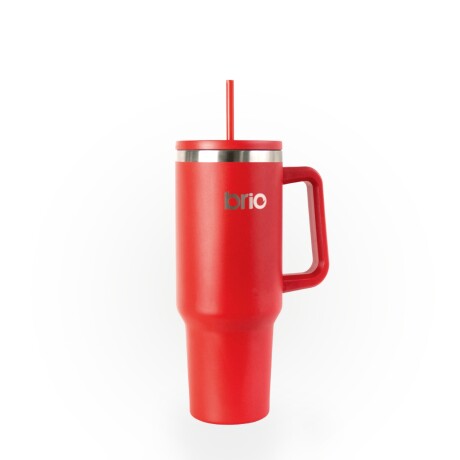 Vaso Térmico brio Con Tapa Sorbito Cup 360 1200ml Rojo