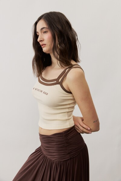 Musculosa Eco CRUDO
