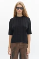 Knit T-shirt Jody Negro