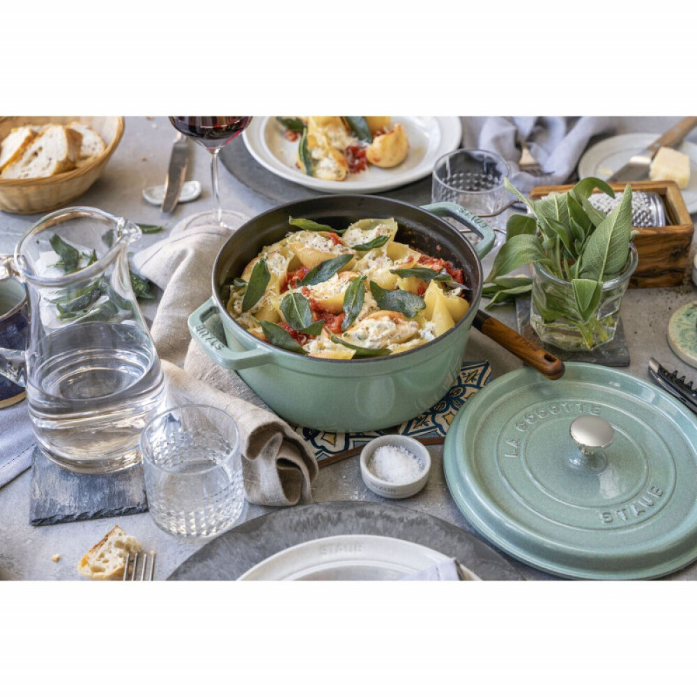 STAUB COCOTTE VERDE SAGE 26 CM STAUB COCOTTE VERDE SAGE 26 CM