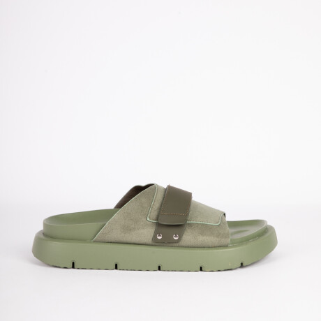 SANDALIA SERAND Verde Militar