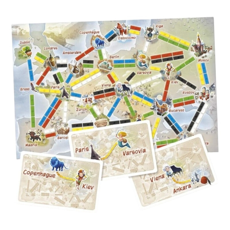 Juego de Mesa ¡Aventureros al Tren! Mi Primer Viaje Juego de Mesa ¡Aventureros al Tren! Mi Primer Viaje