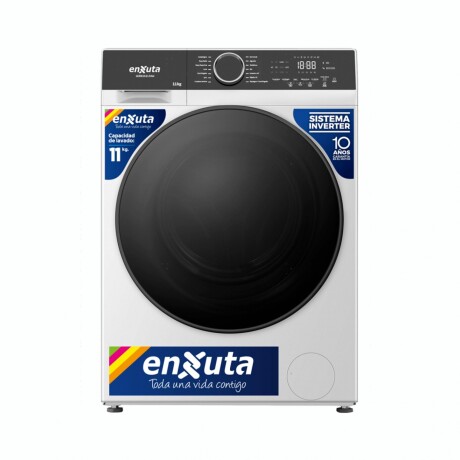 Lavarropas Automático ENXUTA LENX161150W Carga Frontal Capacidad 11Kg Lavarropas Automático ENXUTA LENX161150W Carga Frontal Capacidad 11Kg