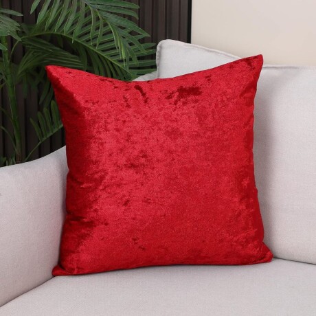 Almohadon Velvet 45x45 Rojo Almohadon Velvet 45x45 Rojo