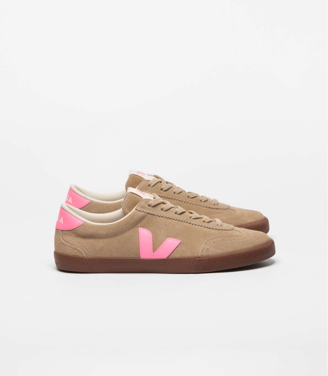 Championes Volley Suede Taupe de Mujer - Gris 