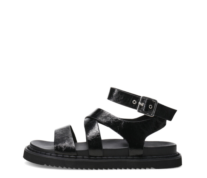 Sandalia FORYN con tiras Black