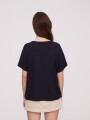 Remera Navy Estampado 2