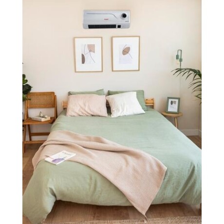Convector de pared Cuori Brucia 2000W con control remoto Gris