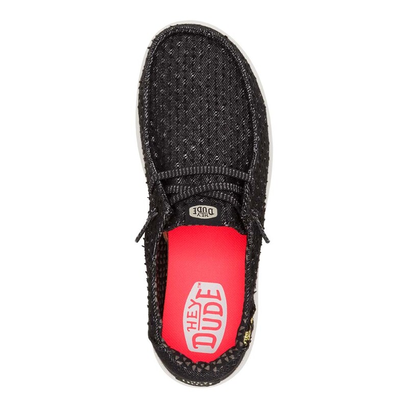 Wendy Rise Perf Canvas - Mujer Black