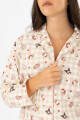 Pijama hk flannel fleece Marfil