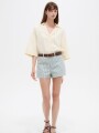 Camisa Tareo Crudo / Natural