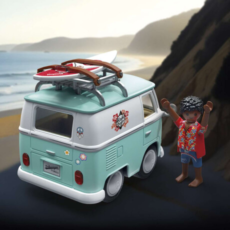 Camioneta T1 Camper Volkswagen Playmobil 31 Piezas