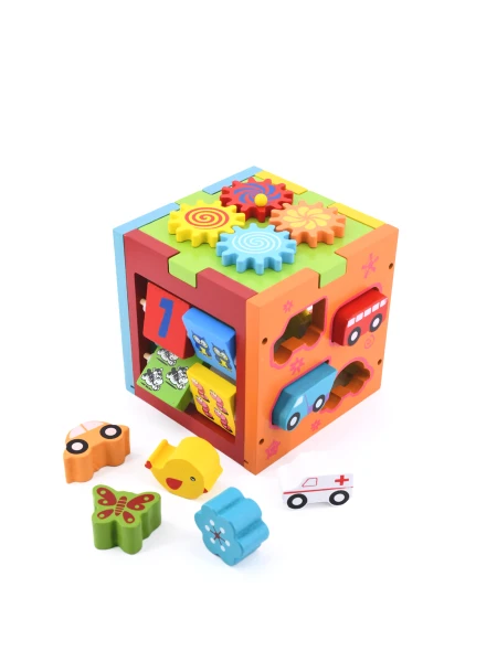 CUBO MULTIFUNCION MULTICOLOR
