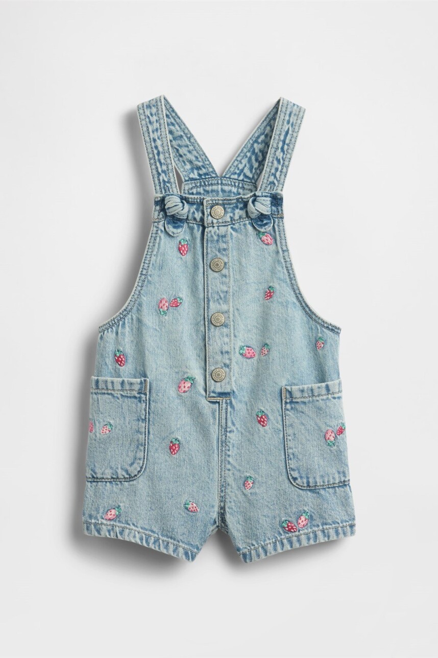 Enterito De Jean Toddler Niña Strawberry