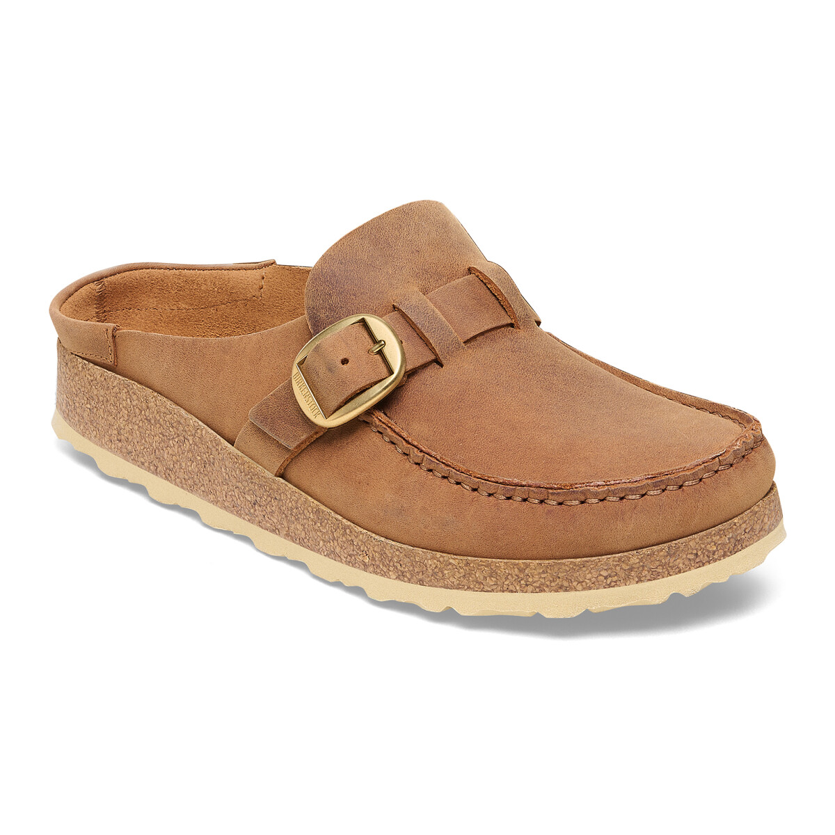 Zueco Buckley LEOI - Estrecho - Cognac 