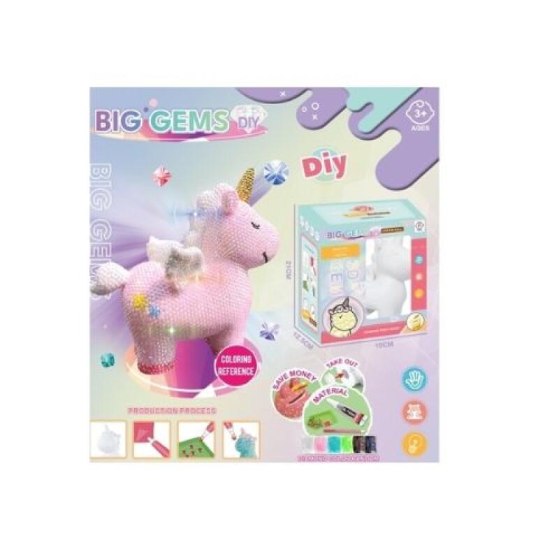 Diamond Painting Decora Tu Unicornio Con Alas Diamond Painting Decora Tu Unicornio Con Alas