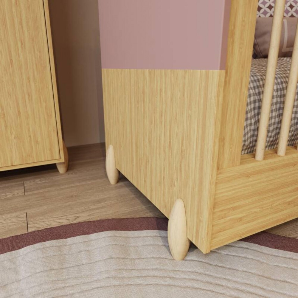 Cuna Convertible Bebé - Gracia Rosa