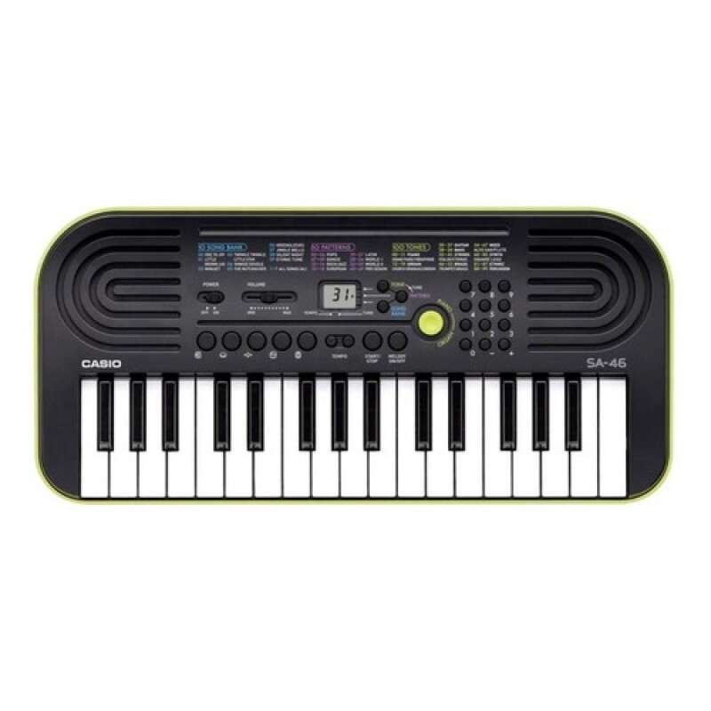Órgano Casio SA46 32 mini keys 100 melodías 50 ritmos Órgano Casio SA46 32 mini keys 100 melodías 50 ritmos