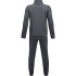 UA Rival Knit Track Suit-BLU BLK-001