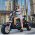 Moto Triciclo Electrico Gogreen Trike 2000W 20Ah 40km Bateri Variante Color Negro
