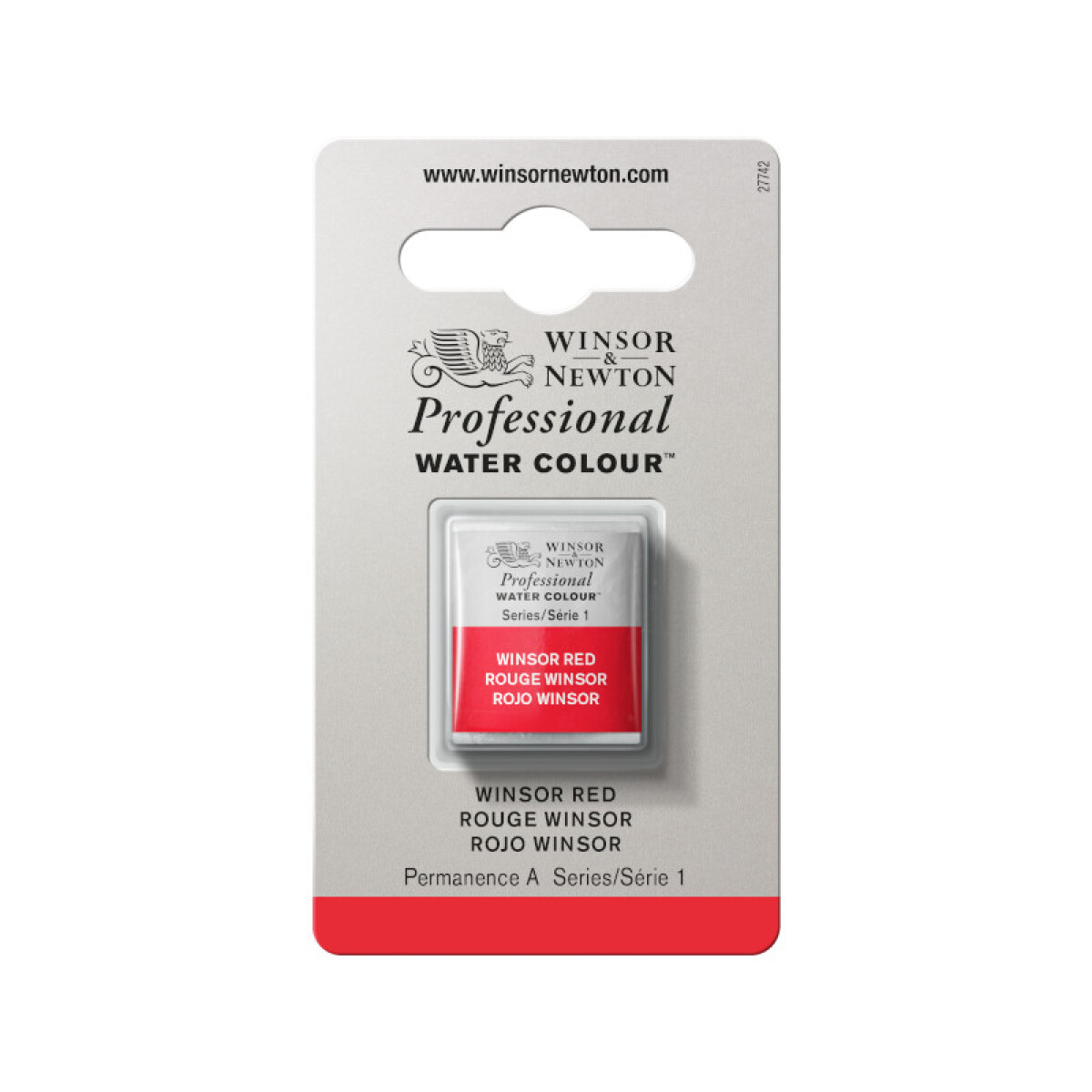 Acuarela profesiona Half Pan - Winsor & Newton - Tonos Rojos 