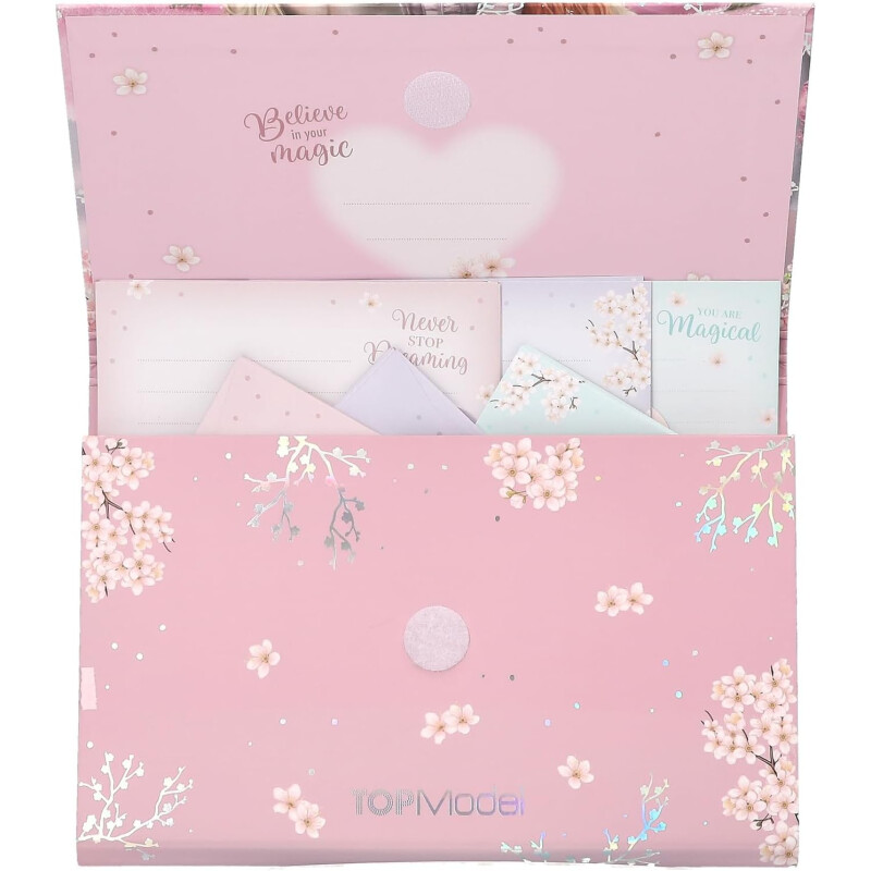 Set de Cartas Archivador Top Model Viva Violet Set de Cartas Archivador Top Model Viva Violet