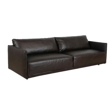 SILLÓN CUERO-100-NATURAL NEGRO ROMEO