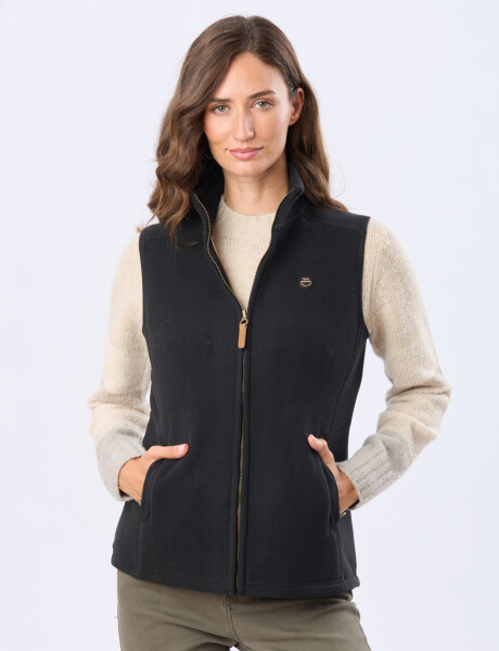 CHALECO POLAR Negro