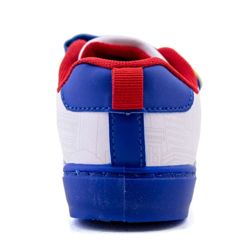 Championes Marvel Spiderman de Niños - SPTCFW23107 Blanco-azul