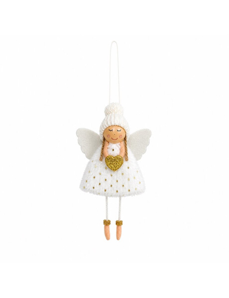 COLGANTE NAVIDEÑO ANGEL TELA COLGANTE NAVIDEÑO ANGEL TELA