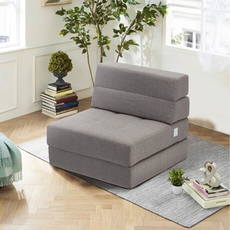 Sillón cama individual Lumax Oster en caja compactado Gris