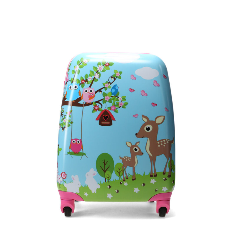 Valija MINI Miss Carol ENJOY Set mochila y valija para niños Rosado