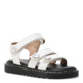 Sandalias de Niña MINI Miss Carol Tark Con Flores Blanco