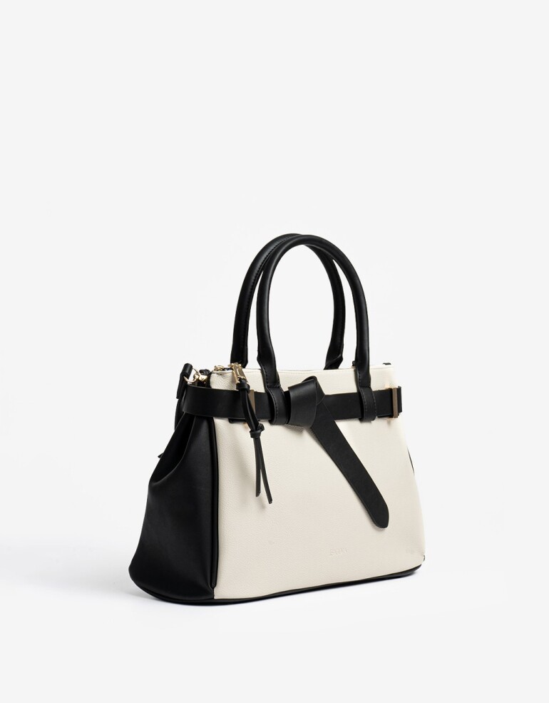 City Cartera Formato City - Combinacion Bicolor