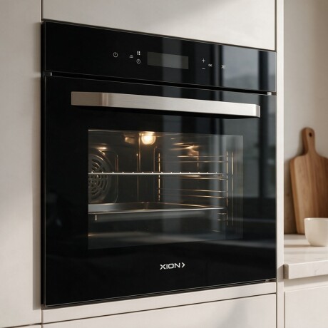 horno de empotrar 60 cm cn panel de vidrio táctil COLOR UNICO