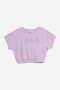 Remera con elástico VIOLETA