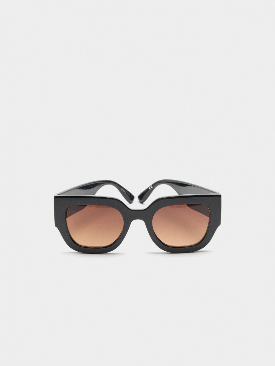 Gafas De Sol Cuadradas negro