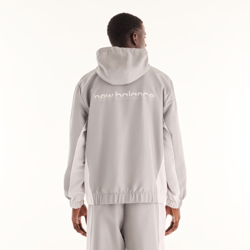 Campera New Balance de Hombre - Trackside - MJ62Y8SJYST GREY