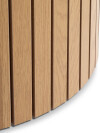 Mesa de centro SPODSBJERG Ø67 color roble Mesa de centro SPODSBJERG Ø67 color roble