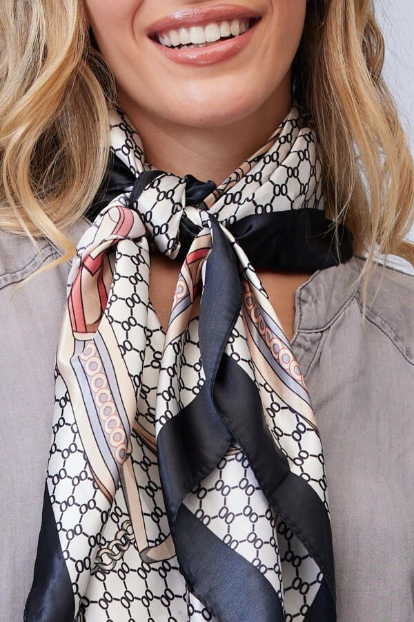 Bandana Print NEGRO/MULTI