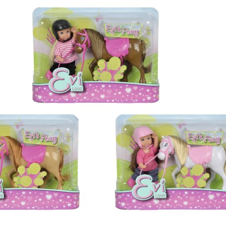 Set Muñeca Evi Love Pony Surtidas 001