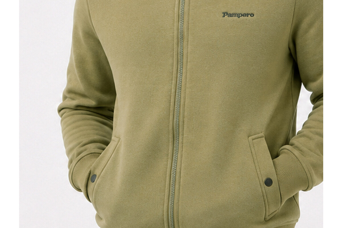 CAMPERA FELPA CLÁSICA Verde