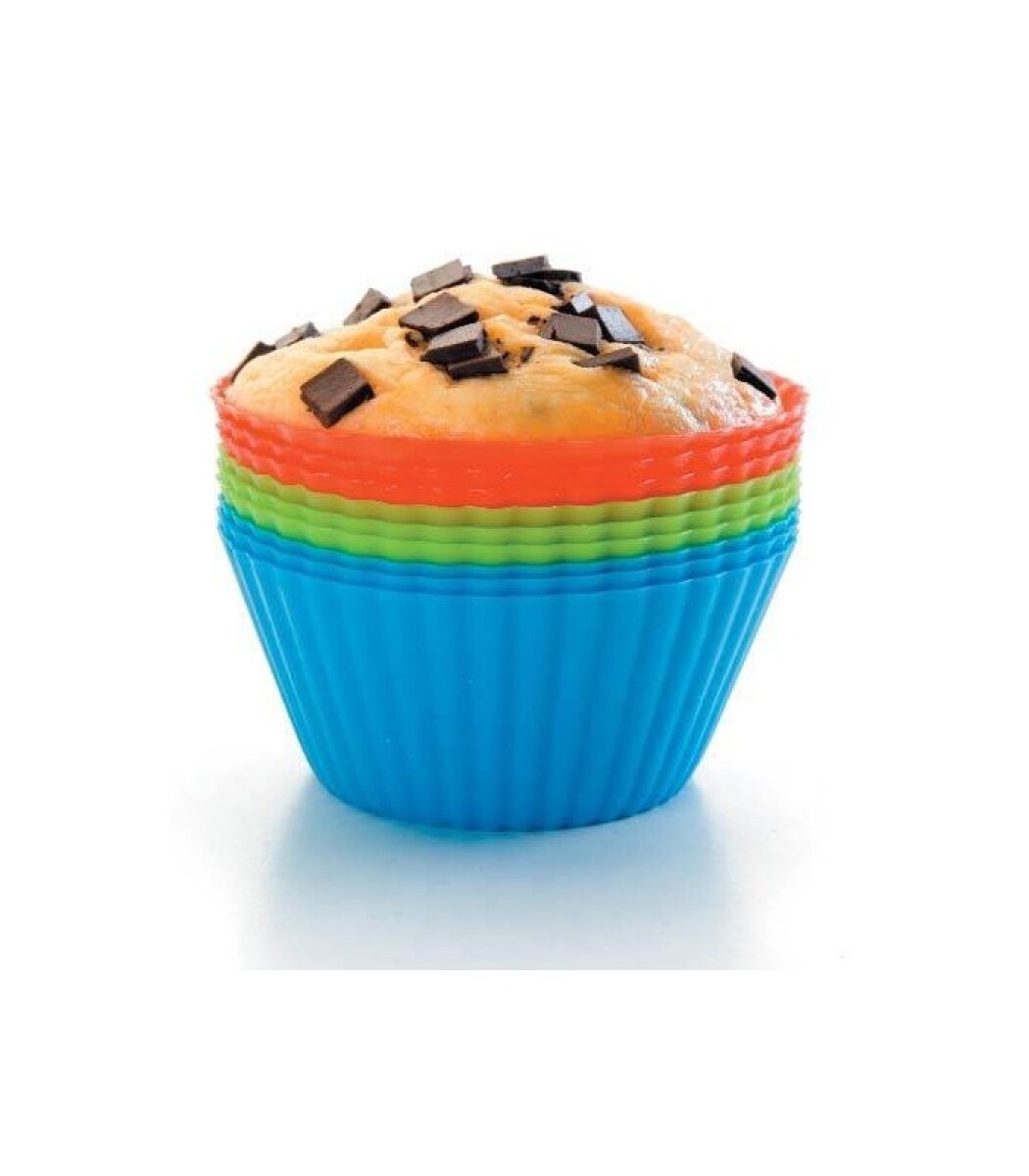 Moldes para muffins silicona 