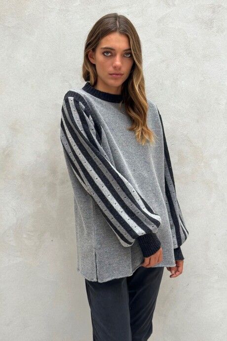 SWEATER BRUNA Gris