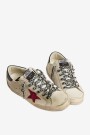 SUPER-STAR LEATHER UPPER SUEDE Blanco