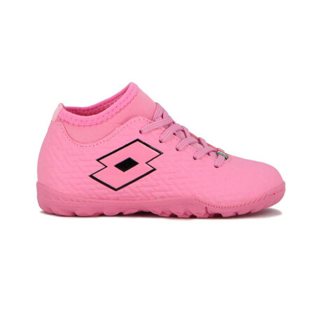 Lotto Piccolo Futbol 5 Tf Niño Rosado-Negro