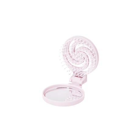 Mini Peine Plegable con Diseño de Nube – Colores Pasteles Portátil para Viaje Rosado