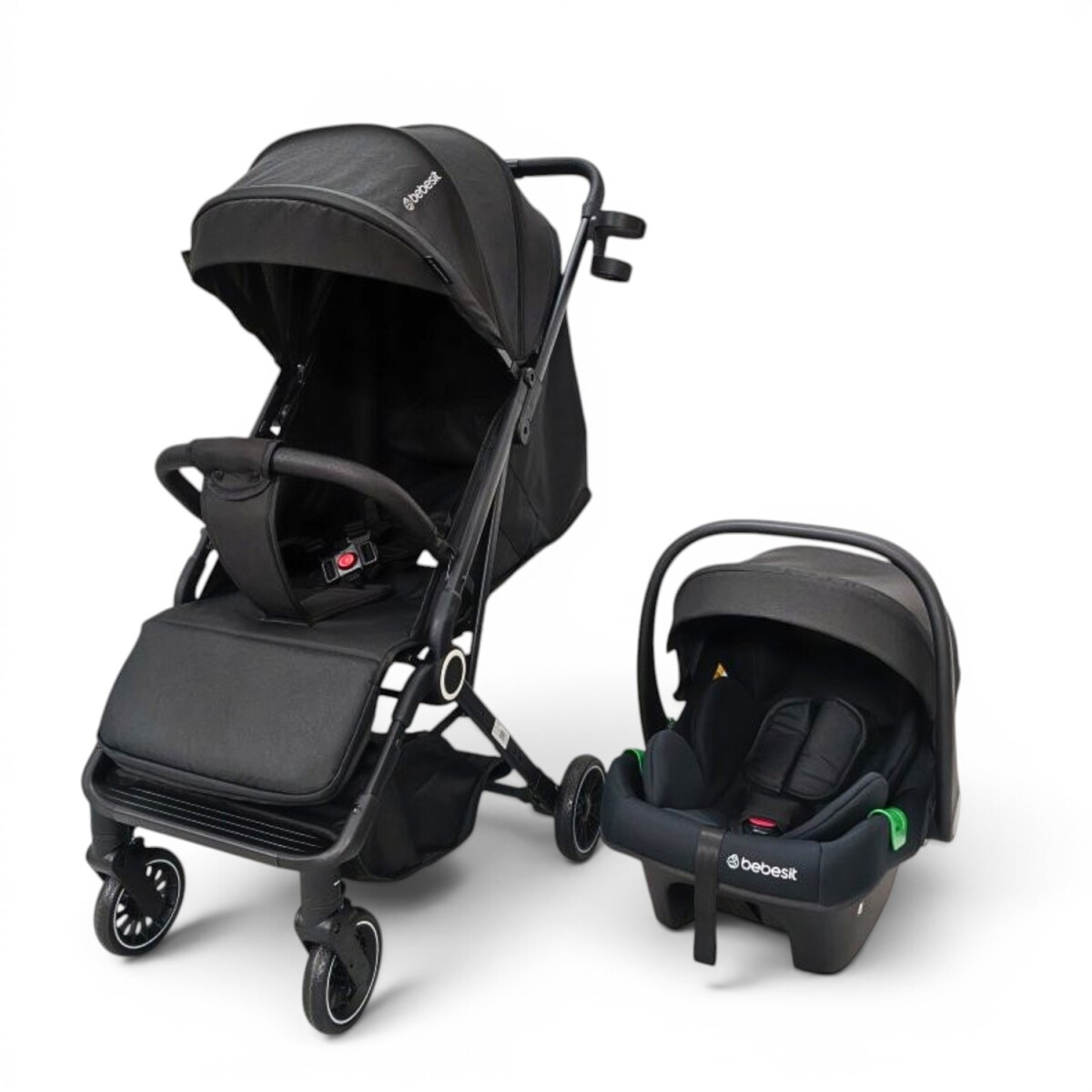 Coche Travel System MICRO Utracompacto - NEGRO 