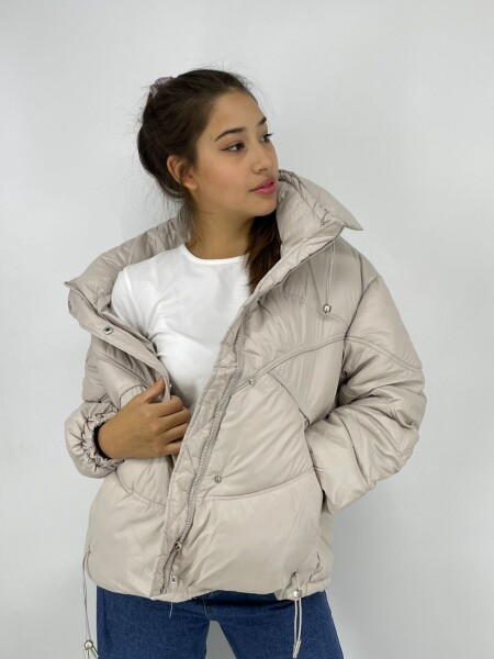 CAMPERA WANNA 8115 PUFFER BLANCO